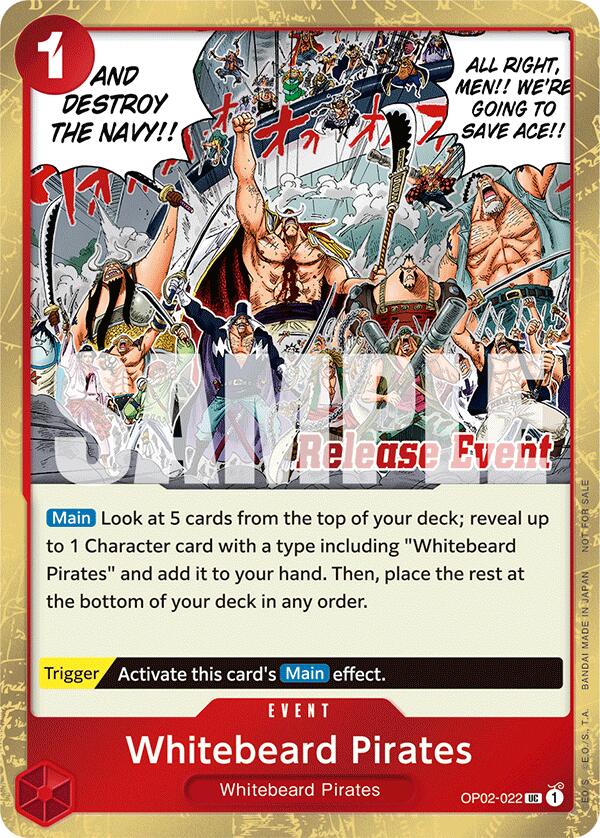 Whitebeard Pirates (ST15 - ST20 Release Event Winner Pack) [One Piece Promotion Cards] | Clutch Gaming