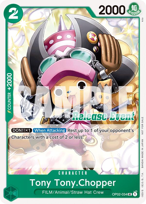 Tony Tony.Chopper (ST15 - ST20 Release Event Pack) [One Piece Promotion Cards] | Clutch Gaming