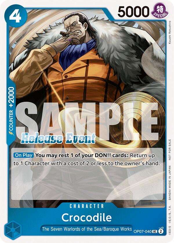 Crocodile (ST15 - ST20 Release Event Winner Pack) [One Piece Promotion Cards] | Clutch Gaming