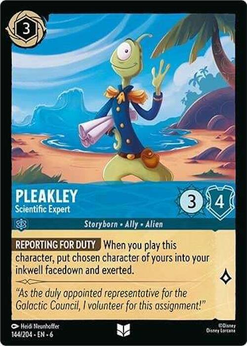 Pleakley - Scientific Expert (144/204) [Azurite Sea] | Clutch Gaming