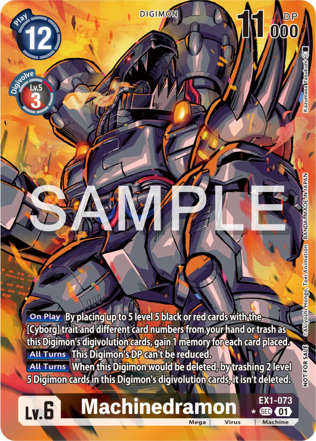 Machinedramon [EX1-073] (Release Special Booster Ver.2.0 Celebration Event Winner) [Release Special Booster 2.0 Pre-Release Cards] | Clutch Gaming