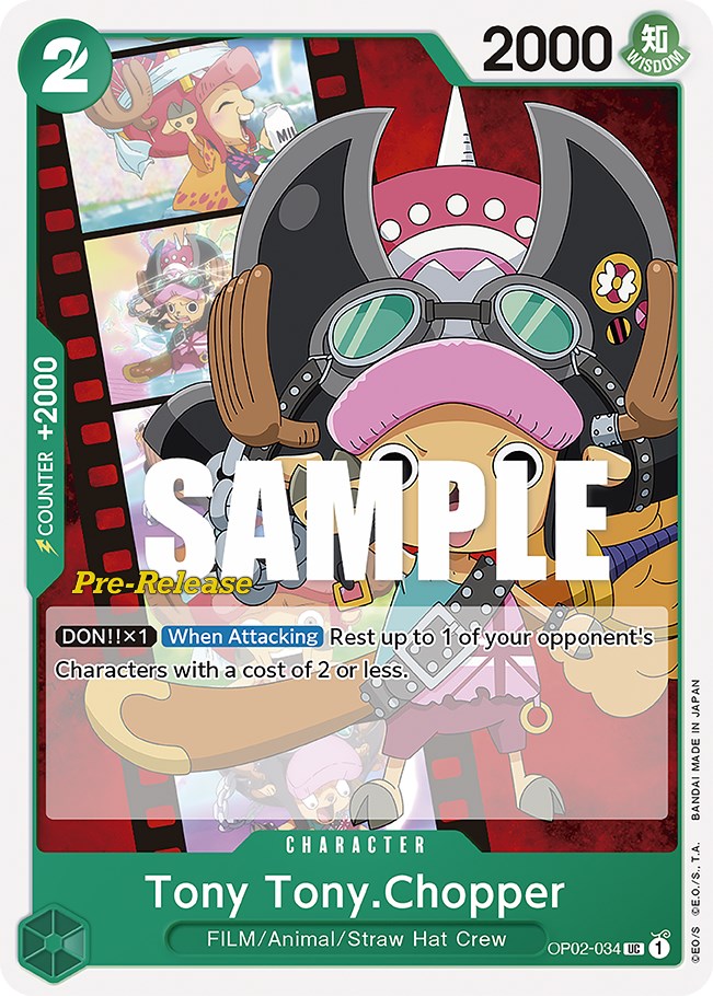 Tony Tony.Chopper [Paramount War Pre-Release Cards] | Clutch Gaming