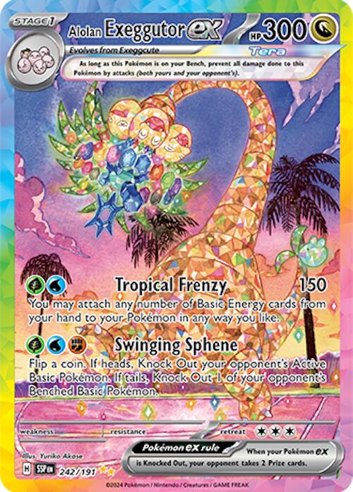 Alolan Exeggutor ex (242/191) [Scarlet & Violet: Surging Sparks] | Clutch Gaming