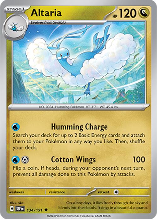 Altaria (134/191) [Scarlet & Violet: Surging Sparks] | Clutch Gaming