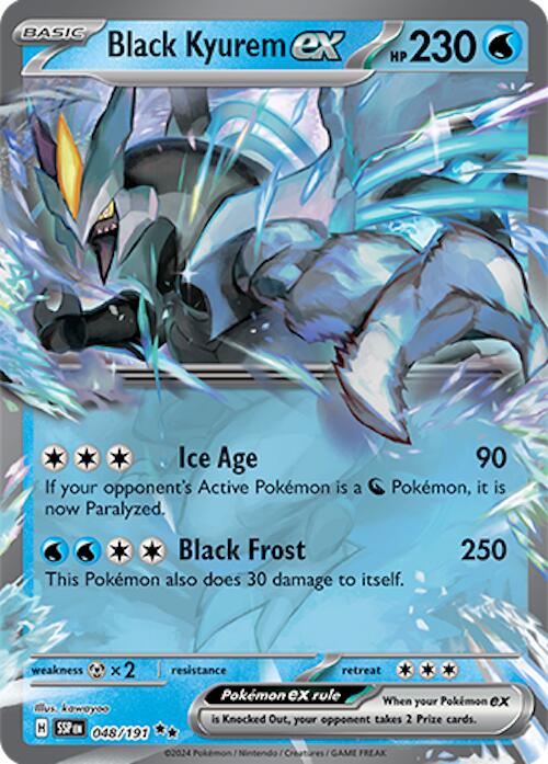 Black Kyurem ex (048/191) [Scarlet & Violet: Surging Sparks] | Clutch Gaming