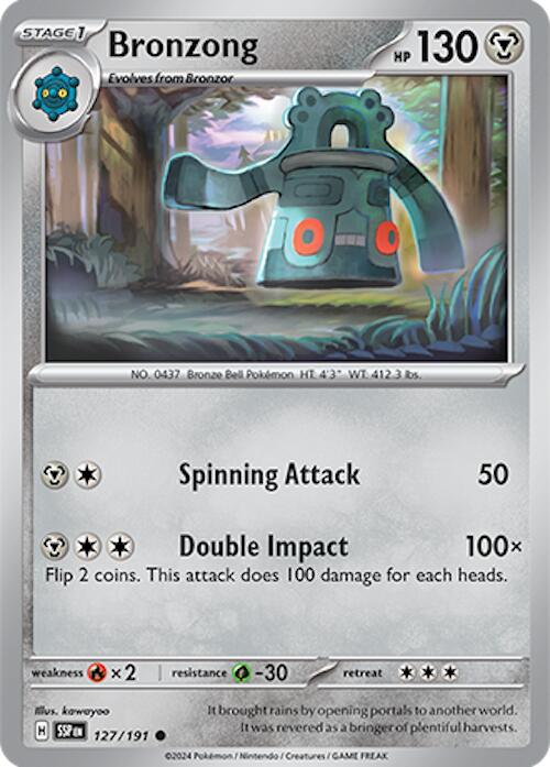 Bronzong (127/191) [Scarlet & Violet: Surging Sparks] | Clutch Gaming