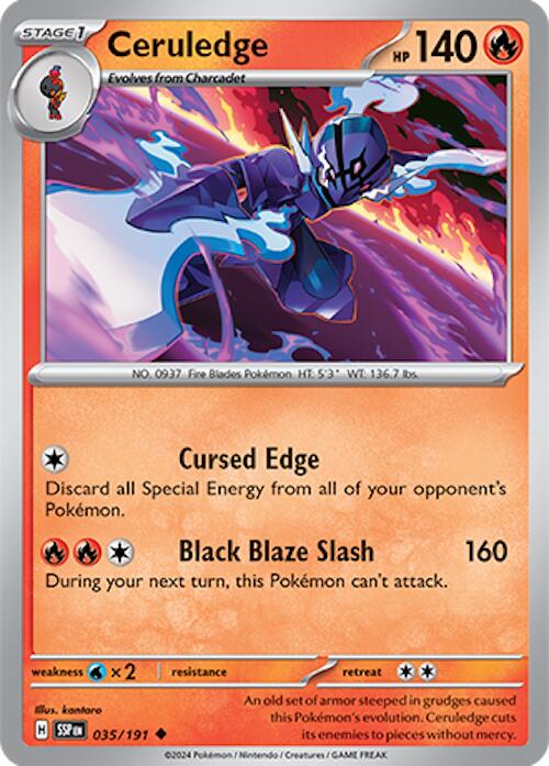 Ceruledge (035/191) [Scarlet & Violet: Surging Sparks] | Clutch Gaming