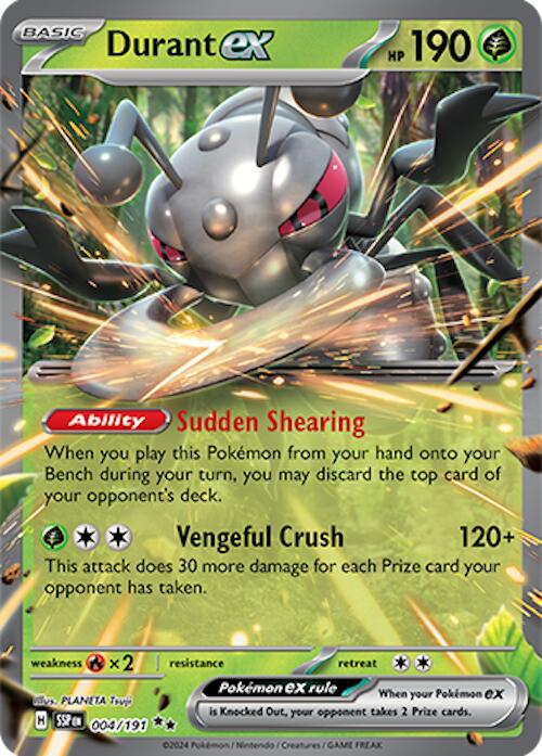 Durant ex (004/191) [Scarlet & Violet: Surging Sparks] | Clutch Gaming