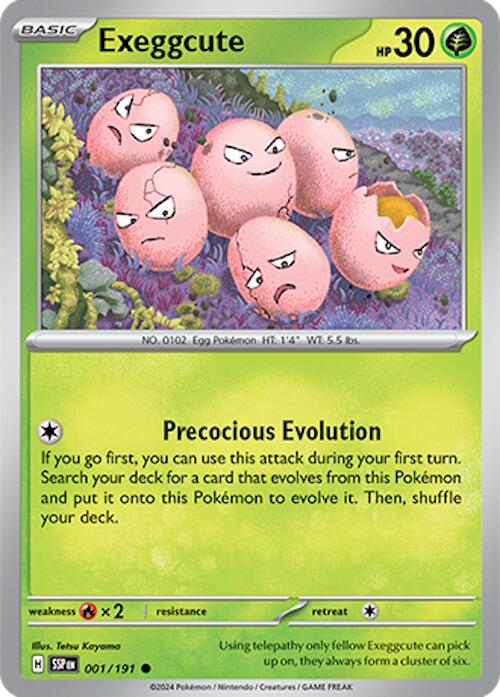 Exeggcute (001/191) [Scarlet & Violet: Surging Sparks] | Clutch Gaming