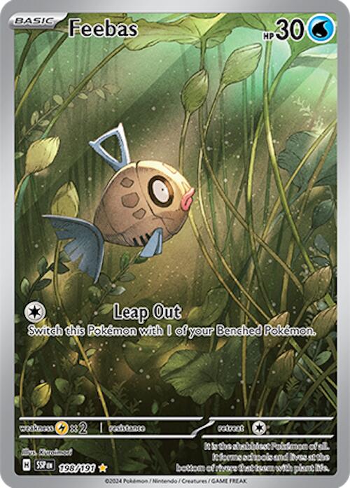 Feebas (198/191) [Scarlet & Violet: Surging Sparks] | Clutch Gaming