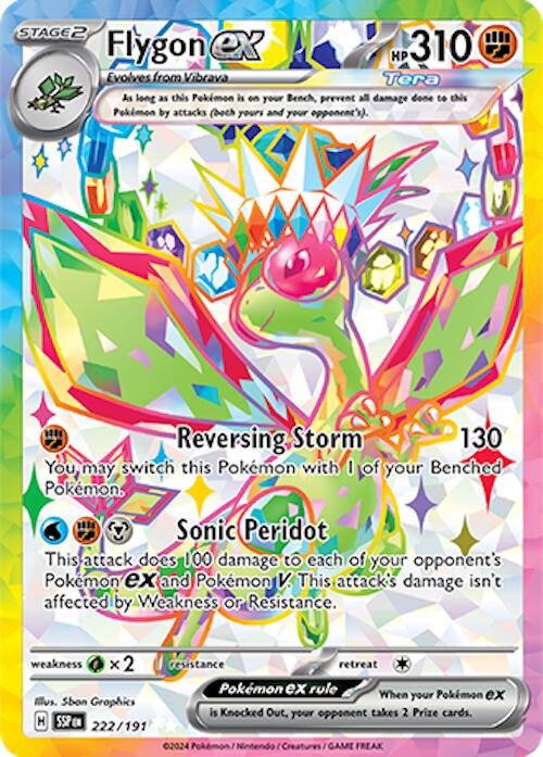 Flygon ex (222/191) [Scarlet & Violet: Surging Sparks] | Clutch Gaming