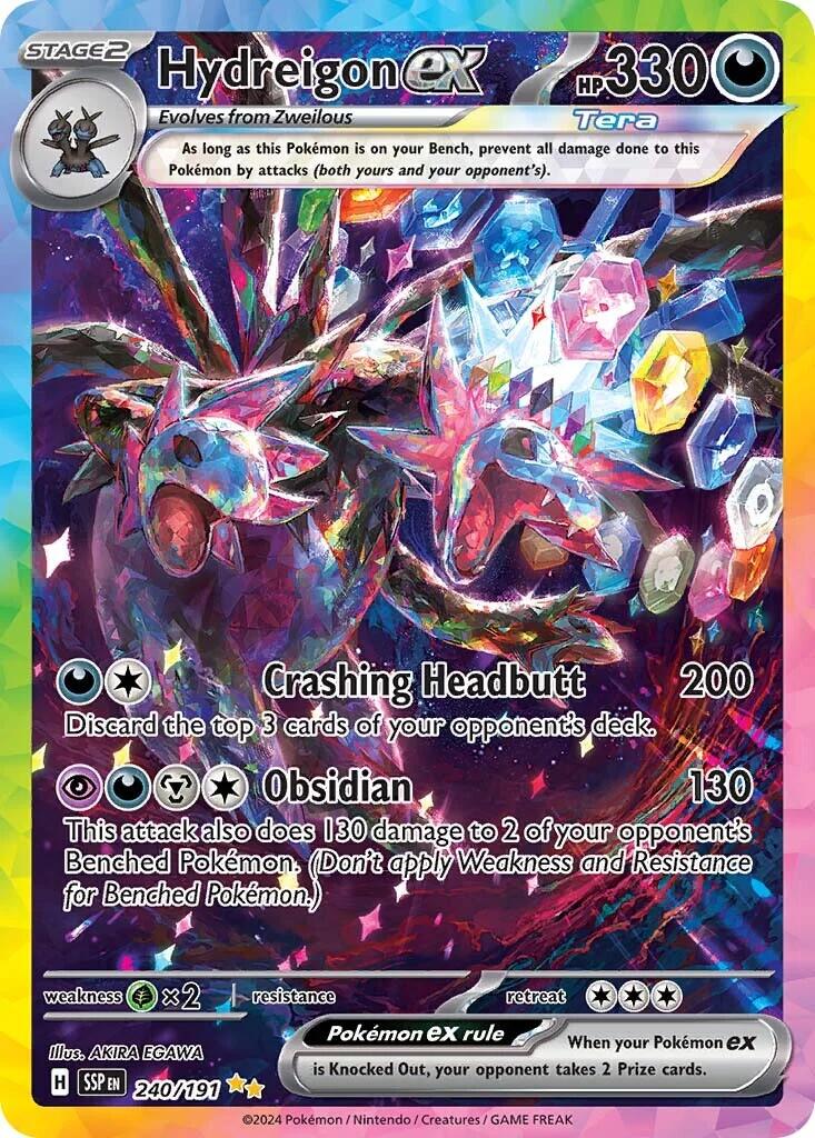 Hydreigon ex (240/191) [Scarlet & Violet: Surging Sparks] | Clutch Gaming