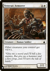 Veteran Armorer [The List Reprints] | Clutch Gaming