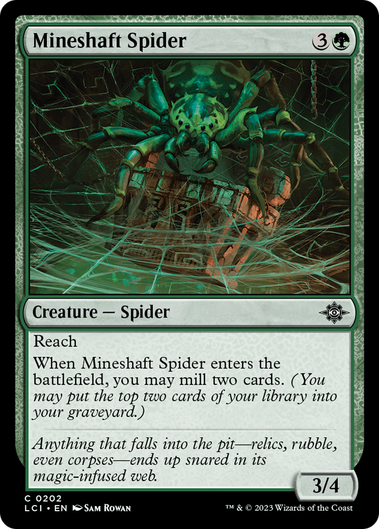 Mineshaft Spider [The Lost Caverns of Ixalan] | Clutch Gaming