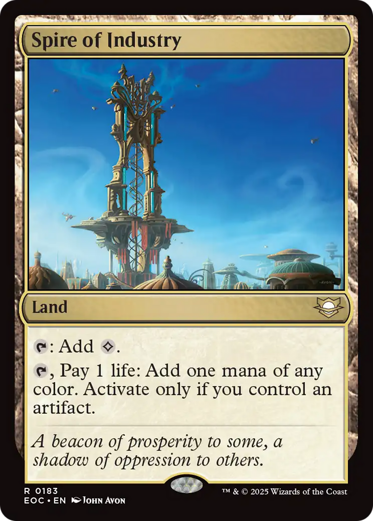 Spire of Industry [Edge of Eternities Commander] | Clutch Gaming