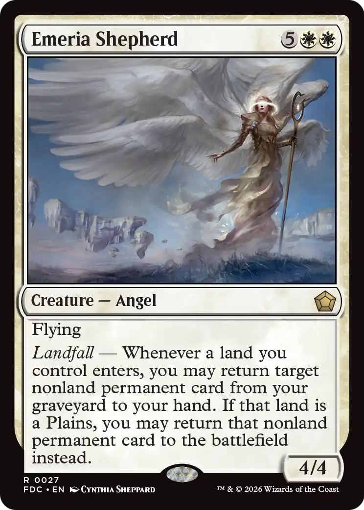 Emeria Shepherd [Foundations Commander] | Clutch Gaming