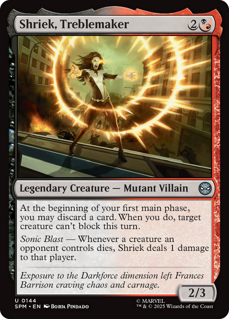Shriek, Treblemaker [Marvel's Spider-Man] | Clutch Gaming