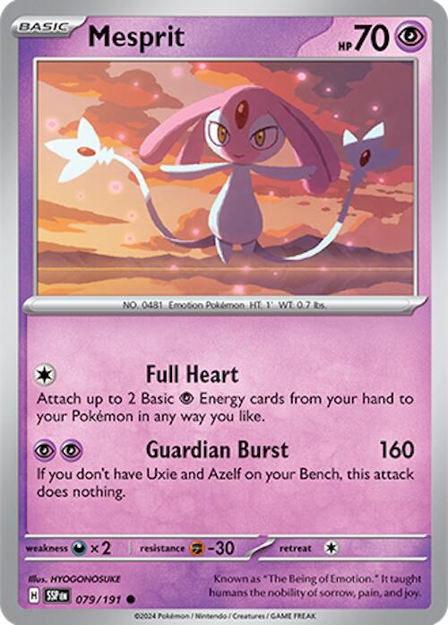 Mesprit (079/191) [Scarlet & Violet: Surging Sparks] | Clutch Gaming