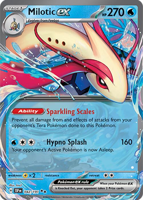 Milotic ex (042/191) [Scarlet & Violet: Surging Sparks] | Clutch Gaming