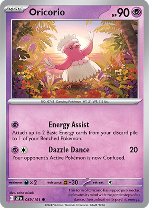 Oricorio (089/191) [Scarlet & Violet: Surging Sparks] | Clutch Gaming