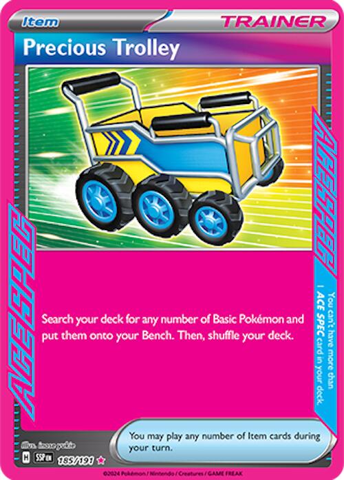 Precious Trolley (185/191) [Scarlet & Violet: Surging Sparks] | Clutch Gaming