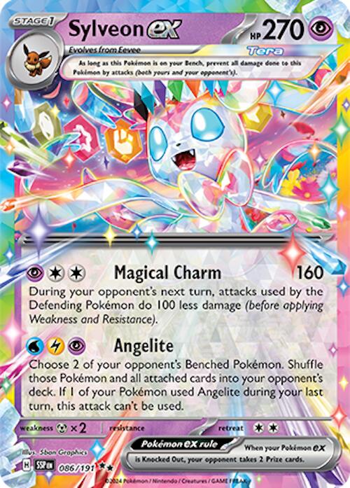 Sylveon ex (086/191) [Scarlet & Violet: Surging Sparks] | Clutch Gaming