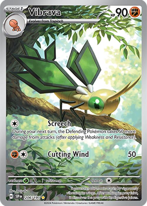 Vibrava (206/191) [Scarlet & Violet: Surging Sparks] | Clutch Gaming