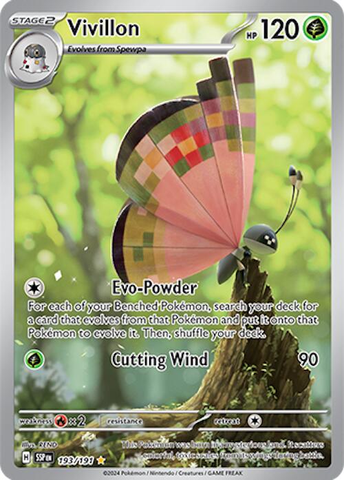 Vivillon (193/191) [Scarlet & Violet: Surging Sparks] | Clutch Gaming