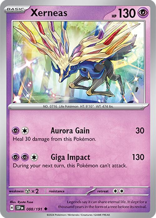 Xerneas (088/191) [Scarlet & Violet: Surging Sparks] | Clutch Gaming