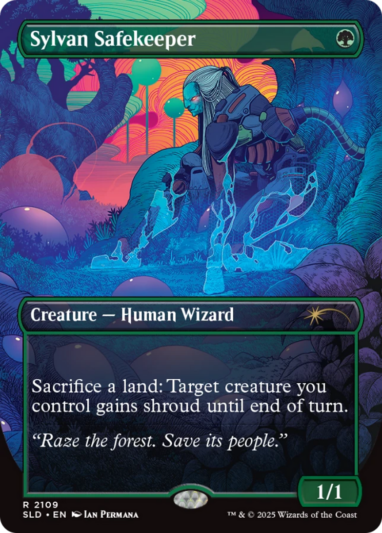 Sylvan Safekeeper (Galaxy Foil) [Secret Lair Drop Series] | Clutch Gaming
