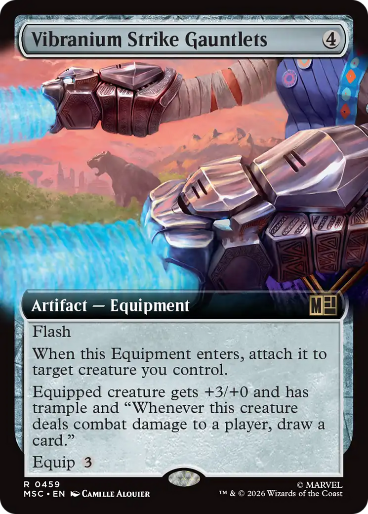 Vibranium Strike Gauntlets (Extended Art) [Marvel Super Heroes Commander] | Clutch Gaming