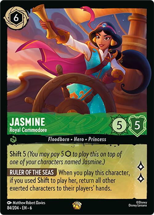 Jasmine - Royal Commodore (84/204) [Azurite Sea] | Clutch Gaming