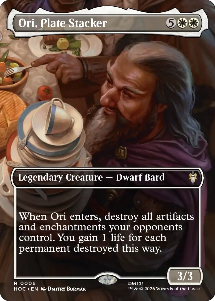 Ori, Plate Stacker (Borderless) [The Hobbit: Eternal-Legal] | Clutch Gaming