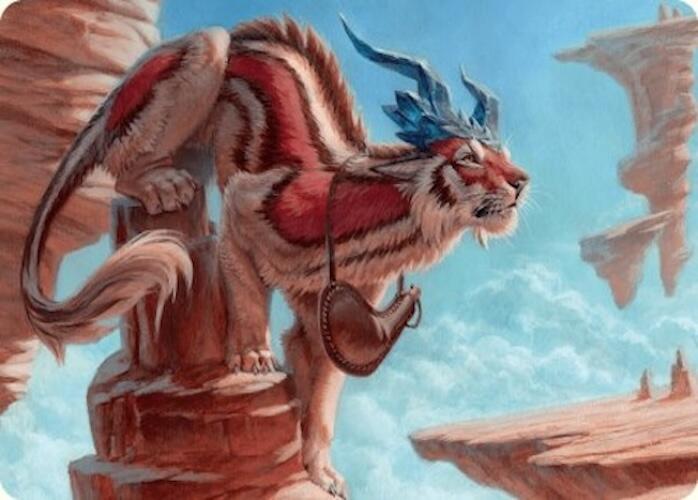 Felidar Savior Art Card (3/54) [Foundations Art Series] | Clutch Gaming