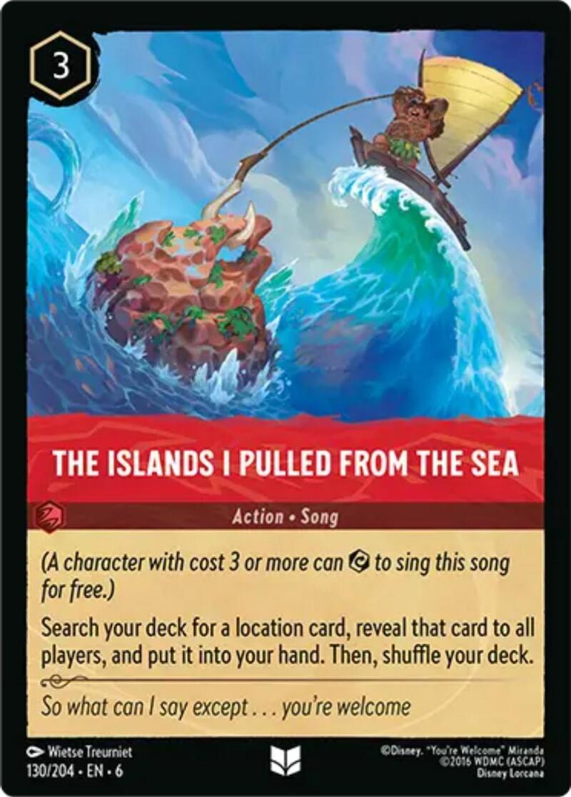 The Islands I Pulled From The Sea (130/204) [Azurite Sea] | Clutch Gaming