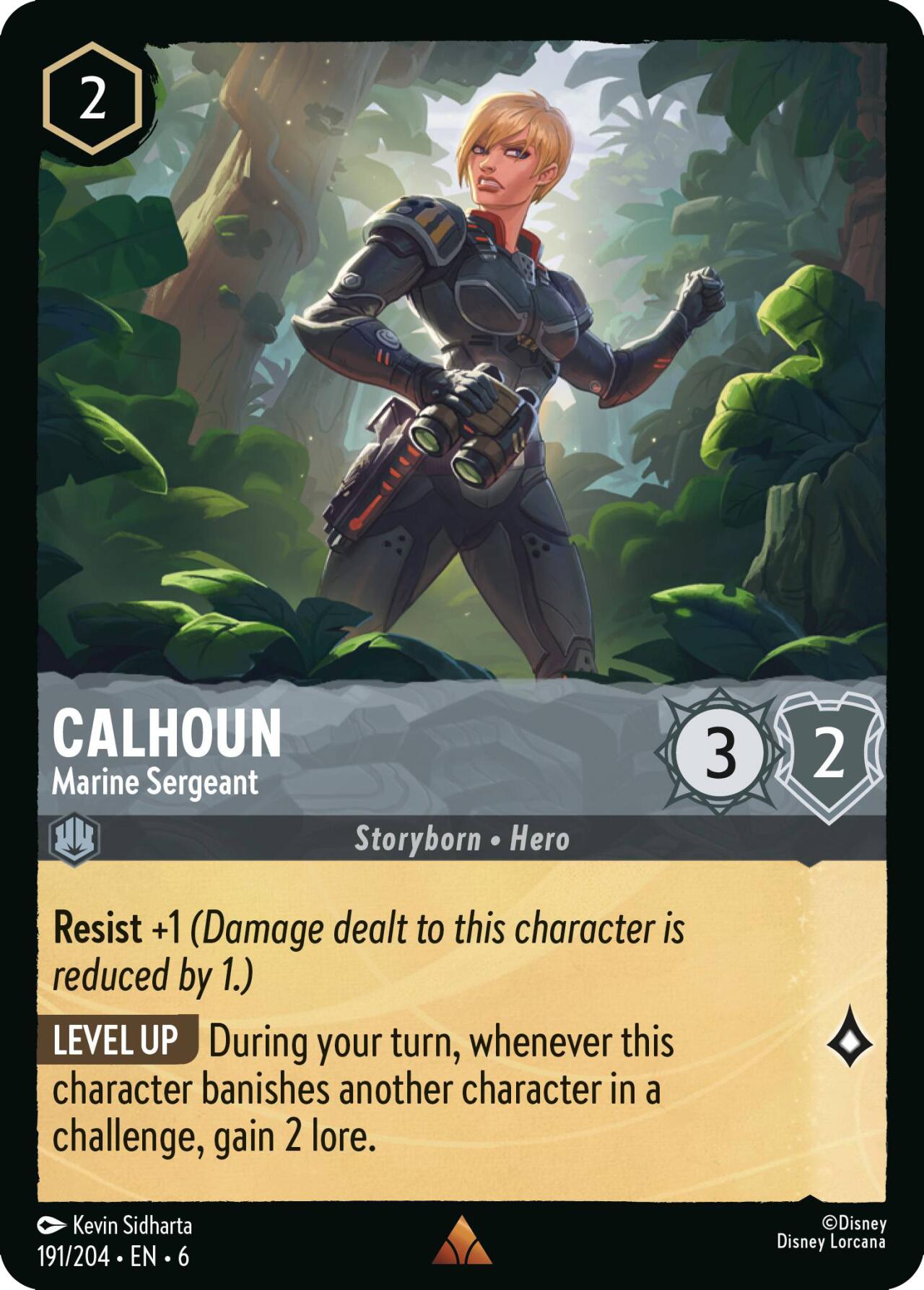 Calhoun - Marine Sergeant (191/204) [Azurite Sea] | Clutch Gaming