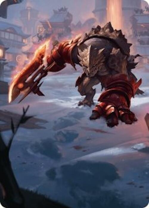 Searslicer Goblin Art Card (39/54) [Foundations Art Series] | Clutch Gaming