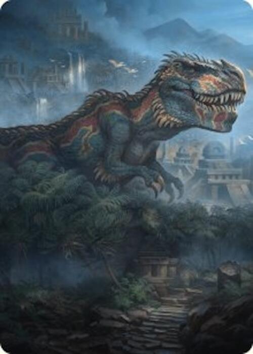 Ghalta, Primal Hunger Art Card (41/54) [Foundations Art Series] | Clutch Gaming