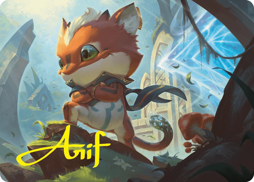 Loot, Exuberant Explorer Art Card (12/54) (Gold-Stamped Signature) [Foundations Art Series] | Clutch Gaming