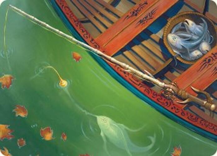 Fishing Pole Art Card (18/54) [Foundations Art Series] | Clutch Gaming