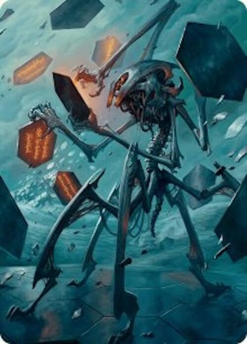 Scrawling Crawler Art Card (50/54) [Foundations Art Series] | Clutch Gaming