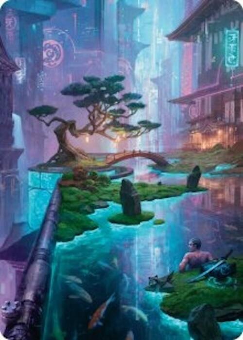 Island Art Card (22/54) [Foundations Art Series] | Clutch Gaming
