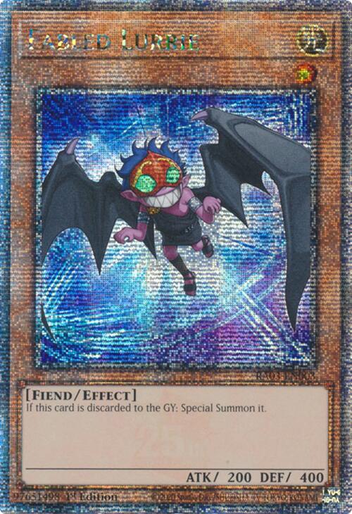 Fabled Lurrie (Quarter Century Secret Rare) [RA03-EN003] Quarter Century Secret Rare | Clutch Gaming