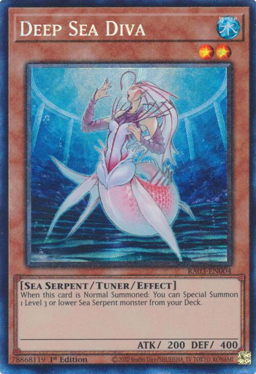 Deep Sea Diva (CR) [RA03-EN004] Prismatic Collector's Rare | Clutch Gaming