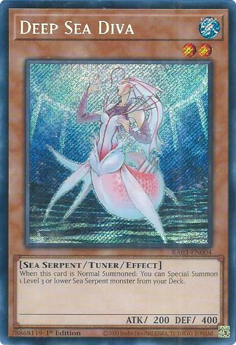 Deep Sea Diva (Secret Rare) [RA03-EN004] Secret Rare | Clutch Gaming