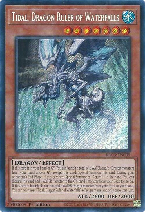 Tidal, Dragon Ruler of Waterfalls (Secret Rare) [RA03-EN009] Secret Rare | Clutch Gaming