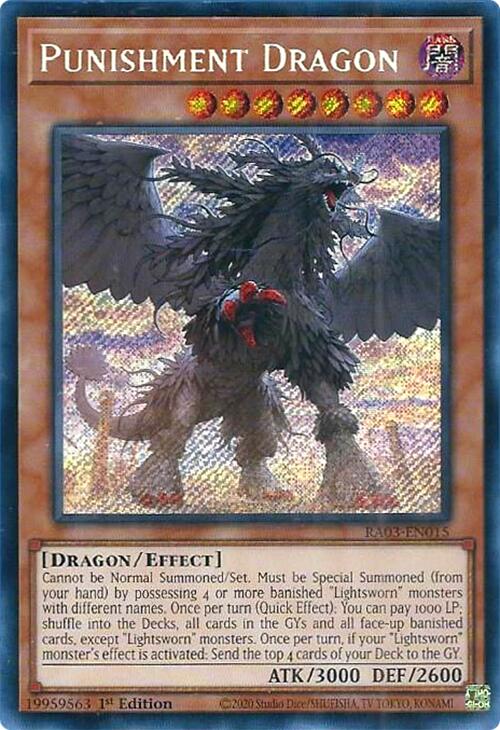 Punishment Dragon (Secret Rare) [RA03-EN015] Secret Rare | Clutch Gaming