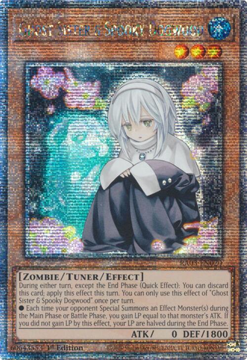 Ghost Sister & Spooky Dogwood (Quarter Century Secret Rare) [RA03-EN020] Quarter Century Secret Rare | Clutch Gaming