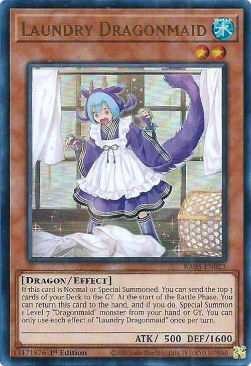 Laundry Dragonmaid (UR) [RA03-EN021] Ultra Rare | Clutch Gaming