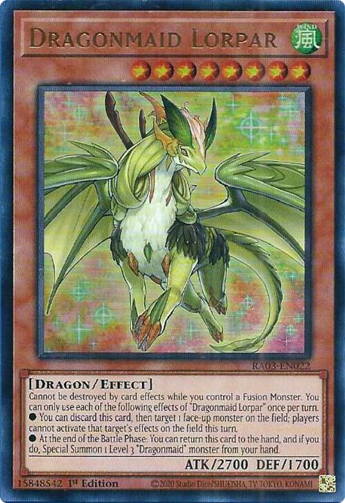 Dragonmaid Lorpar (UR) [RA03-EN022] Ultra Rare | Clutch Gaming